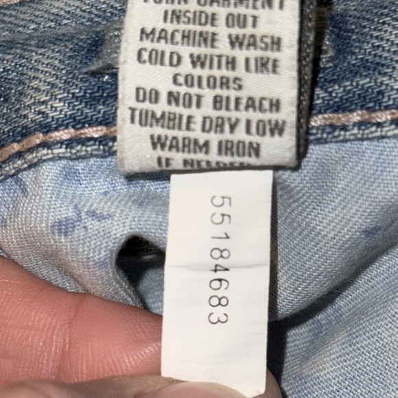 Abercrombie & Fitch Emma Light Wash Ripped Boot Cut Jeans - Picture 11 of 11